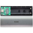 SSK Aluminum M.2 to USB NVMe SATA SSD Enclosure (HE-C326) - SSK - Simple Cell Shop, Free shipping from Maryland!
