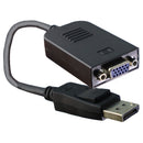 Amphenol Short Style VGA to Male DP DisplayPort Adapter - Black (ORN699) - Amphenol - Simple Cell Shop, Free shipping from Maryland!