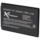 Replacement Battery for LG & Other phones (CEL11672F) 3.7V 1550mAH - Black - X2Power - Simple Cell Shop, Free shipping from Maryland!