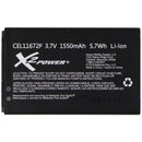 Replacement Battery for LG & Other phones (CEL11672F) 3.7V 1550mAH - Black - X2Power - Simple Cell Shop, Free shipping from Maryland!