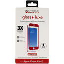 ZAGG InvisibleShield (Glass+ Luxe) Screen Protector for iPhone 7 / 6s / 6 - Red - Zagg - Simple Cell Shop, Free shipping from Maryland!