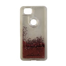 Case-Mate Waterfall Series Case for Google Pixel 2 - Clear/Pink Glitter - Case-Mate - Simple Cell Shop, Free shipping from Maryland!