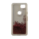 Case-Mate Waterfall Series Case for Google Pixel 2 - Clear/Pink Glitter - Case-Mate - Simple Cell Shop, Free shipping from Maryland!