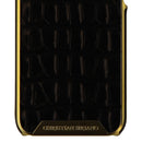 Christian Siriano Hardshell Wrapped Case for iPhone 6s 6 - Alligator/Black/Gold - Christian Siriano - Simple Cell Shop, Free shipping from Maryland!
