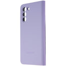 Samsung S-View Flip Cover for Samsung Galaxy S21 & S21 5G Smartphones - Violet - Samsung Electronics - Simple Cell Shop, Free shipping from Maryland!