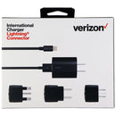 Verizon International MFi iPhone/iPad Charger Kit for UK, Europe, & Asia - Verizon - Simple Cell Shop, Free shipping from Maryland!