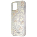 Kate Spade New York Hybrid Case for iPhone 12 Pro - Clear / Pink Blossoms / Gems - Kate Spade - Simple Cell Shop, Free shipping from Maryland!