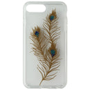 Speck Presidio Clear Print Hybrid Case for iPhone 7 Plus - Clear / Gold Feather