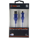 Blackweb (6-Foot) USB to USB-C Charge/Sync Braided Cable - Blue / White - BlackWeb - Simple Cell Shop, Free shipping from Maryland!