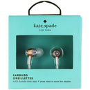Kate Spade New York Earbuds with Hands-Free Mic - Crystal/Rose Gold/White - Kate Spade New York - Simple Cell Shop, Free shipping from Maryland!