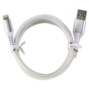 Magnetic Easy Wrap 4-Foot USB Charge & Sync Cable for iPhone/iPad - White/Silver - Unbranded - Simple Cell Shop, Free shipping from Maryland!