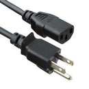 FOXCONN IEC 3-Prong Power Cable (FF-01W) - Black (10A/125V) - Foxconn - Simple Cell Shop, Free shipping from Maryland!