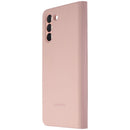 Samsung S-View Flip Cover for Galaxy S21+ & S21+ 5G - Pink (EF-ZG996CPE) - Samsung Electronics - Simple Cell Shop, Free shipping from Maryland!