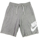 Nike Mens Aw77 French Terry Alumni Shorts - Grey/White (Size: Small) - Nike - Simple Cell Shop, Free shipping from Maryland!