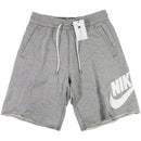 Nike Mens Aw77 French Terry Alumni Shorts - Grey/White (Size: Medium) - Nike - Simple Cell Shop, Free shipping from Maryland!