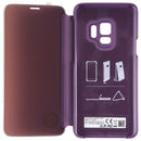 Samsung Clear View Standing Cover for Samsung Galaxy S9 - Violet Purple