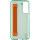 Samsung Slim Strap Cover Case for Galaxy S21 FE (5G) - Clear/Green/Olive/Orange - Samsung - Simple Cell Shop, Free shipping from Maryland!