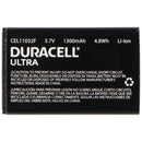 Duracell Ultra CEL11032F (3.7V/1300mAh/4.8Wh) Li-Ion Battery - Duracell - Simple Cell Shop, Free shipping from Maryland!