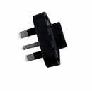 Generic (X68EFHZS) Travel Adapter Clip to convert to UK outlets - Black - Unbranded - Simple Cell Shop, Free shipping from Maryland!