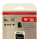 Gigastone MicroSDHC UHS-1 Class 10 (16GB) Memory Card and Adapter - Black - Gigastone - Simple Cell Shop, Free shipping from Maryland!