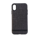 Incipio Esquire Series Hard Fabric Case for Apple iPhone X 10 - Dark Gray/Black - Incipio - Simple Cell Shop, Free shipping from Maryland!