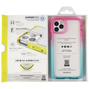ITSKINS Supreme Prism Series Hard Case for iPhone 11 Pro Max - Pink/Teal/Clear - ITSKINS - Simple Cell Shop, Free shipping from Maryland!