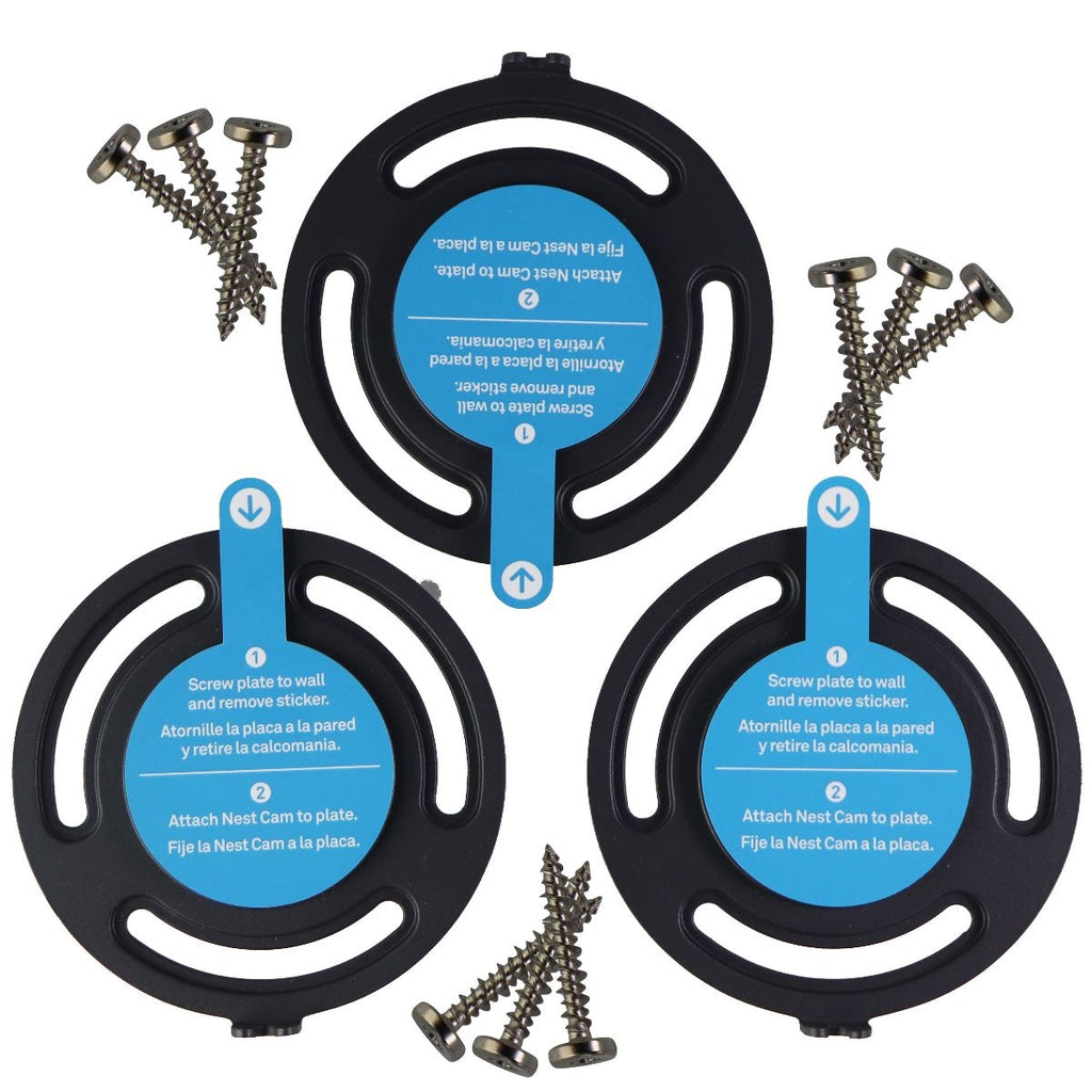 Support De Montage Pour Nest Cam (batterie, Intérieur/extérieur) - Lot De 3 - Neuf