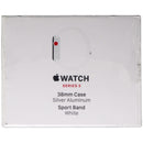 Apple Watch Series 3 (38mm) Silver Aluminum/White Sp Band (GPS + Cellular) A1860 - Apple - Simple Cell Shop, Free shipping from Maryland!