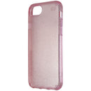 Speck Presidio Clear + Glitter Case for iPhone 8/7/6s - Gold Glitter/Bella Pink