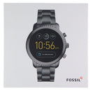 Fossil Q Explorist Gen 3 Stainless Steel 46mm Smartwatch - Smoke - Fossil - Simple Cell Shop, Free shipping from Maryland!