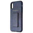 HANDL Inlay Case with Clip for Apple iPhone Xs / iPhone X - Navy Croc (Blue) - HANDL - Simple Cell Shop, Free shipping from Maryland!