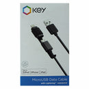 KEY Enhanced ( CDSU10003GLK ) Micro USB Data Cable for iPhones - Black - KEY Enhanced - Simple Cell Shop, Free shipping from Maryland!