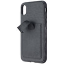 BONDIR Leather Series Hard Case with Card Pocket for iPhone Xs Max - Black - Bondir - Simple Cell Shop, Free shipping from Maryland!