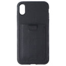 BONDIR Leather Series Hard Case with Card Pocket for iPhone Xs Max - Black - Bondir - Simple Cell Shop, Free shipping from Maryland!