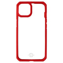 ITSKINS Hybrid Solid Case for iPhone 13 - Plain Red and Transparent - ITSKINS - Simple Cell Shop, Free shipping from Maryland!
