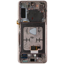 OLED Assembly with Frame for Samsung Galaxy (S21+) 5G - Phantom Violet / Gold