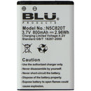BLU (N5C820T) OEM Replacement Battery (3.7V/2.96Wh/800mAh) - White - BLU - Simple Cell Shop, Free shipping from Maryland!