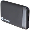 mWorks! mPOWER! 4,000mAh Portable USB and USB-C Power Bank - Black - mWorks! - Simple Cell Shop, Free shipping from Maryland!