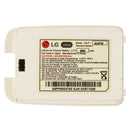 LG Battery LGLP-AHFM (950mAh) 3.7V for LG Rumor Scoop AX260 UX260 - White - LG - Simple Cell Shop, Free shipping from Maryland!