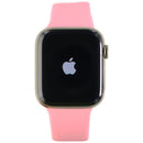 Apple Watch Series 6 (GPS + LTE) A2294 44mm Gold Stainless Steel/Pink Sp Band - Apple - Simple Cell Shop, Free shipping from Maryland!