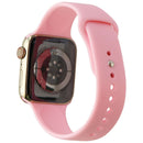 Apple Watch Series 6 (GPS + LTE) A2294 44mm Gold Stainless Steel/Pink Sp Band - Apple - Simple Cell Shop, Free shipping from Maryland!