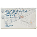 LCD Large Voltage Universal Charger with USB - Black - LCD - Simple Cell Shop, Free shipping from Maryland!