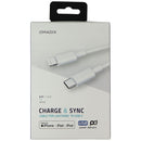 QMadix Charge & Sync 8-Pin to USB-C Cable for iPhone/iPad/iPod (6FT) - White - Qmadix - Simple Cell Shop, Free shipping from Maryland!