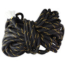 1/2 Inch Thick 80 Feet Arborist Rigging Rope - Black/Yellow - Unbranded - Simple Cell Shop, Free shipping from Maryland!