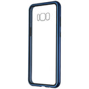 Zore Hybrid Glass Series Case for Samsung Galaxy S8 Plus - Clear/Blue - Zore - Simple Cell Shop, Free shipping from Maryland!