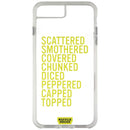 Case-Mate Tough Clear Case for Apple iPhone 8 Plus and 7 Plus - Clear/Yellow - Case-Mate - Simple Cell Shop, Free shipping from Maryland!
