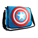 Marvel Comics Laptop Messenger Bag - Blue/3D Captain America Shield - Marvel - Simple Cell Shop, Free shipping from Maryland!