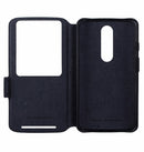 Motorola Flip Case Protective Cover for Motorola DROID Turbo 2 - Black Leather - Motorola - Simple Cell Shop, Free shipping from Maryland!