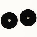 OEM Repair Part - Back Cover Plate for Moto360 2nd Gen Watch - Black/Clear Coat