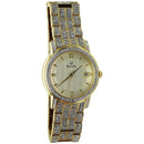 Bulova Stainless Steel Water Resistant Watch - Gold/Crystals (C876880) - Bulova - Simple Cell Shop, Free shipping from Maryland!